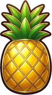 Pineapple charm